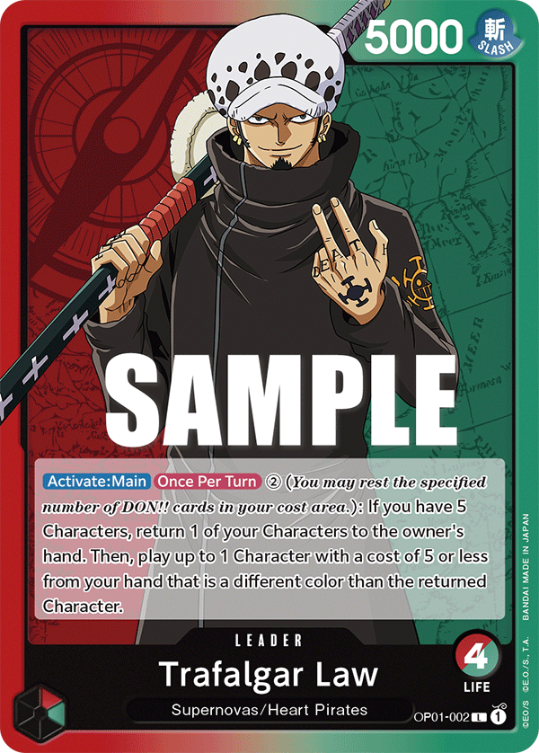 OP01-002 Trafalgar Law