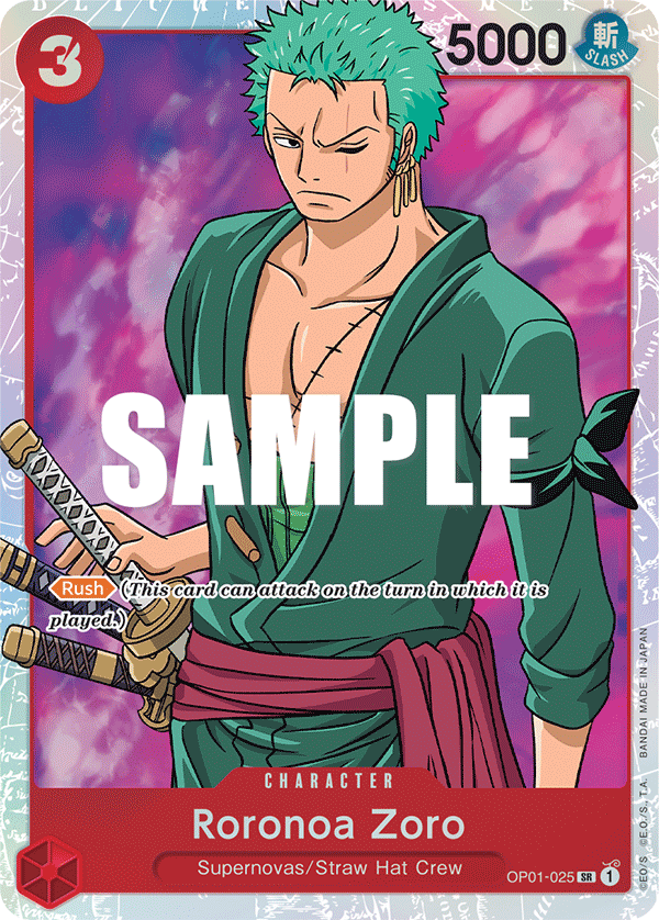 OP01-025 Roronoa Zoro
