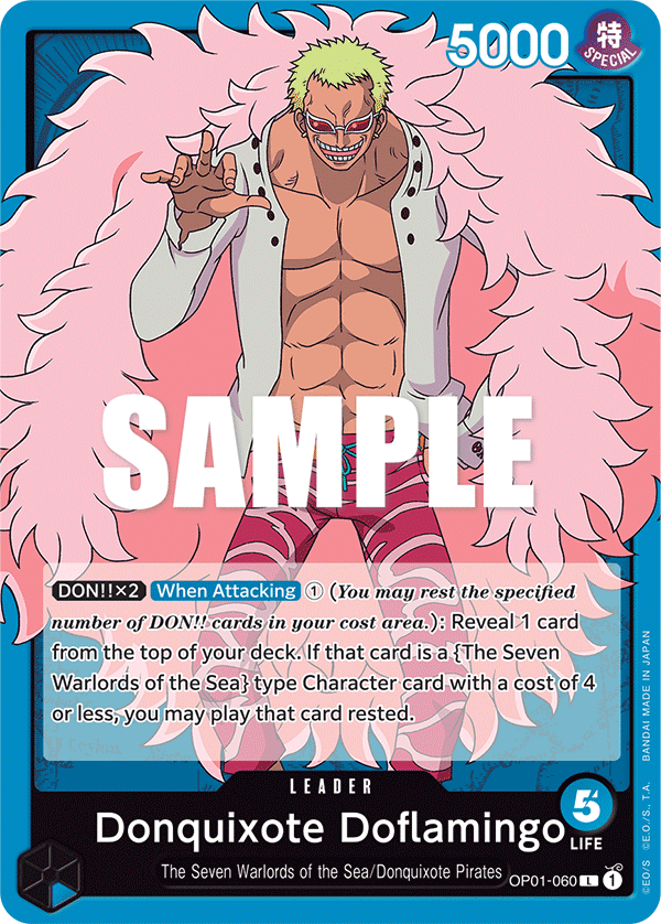 OP01-060 Donquixote Doflamingo