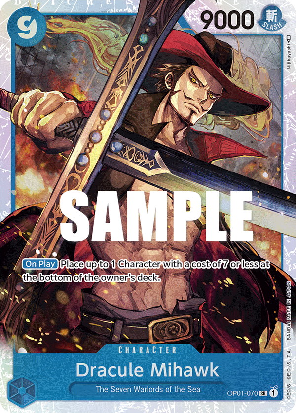 OP01-070 Dracule Mihawk