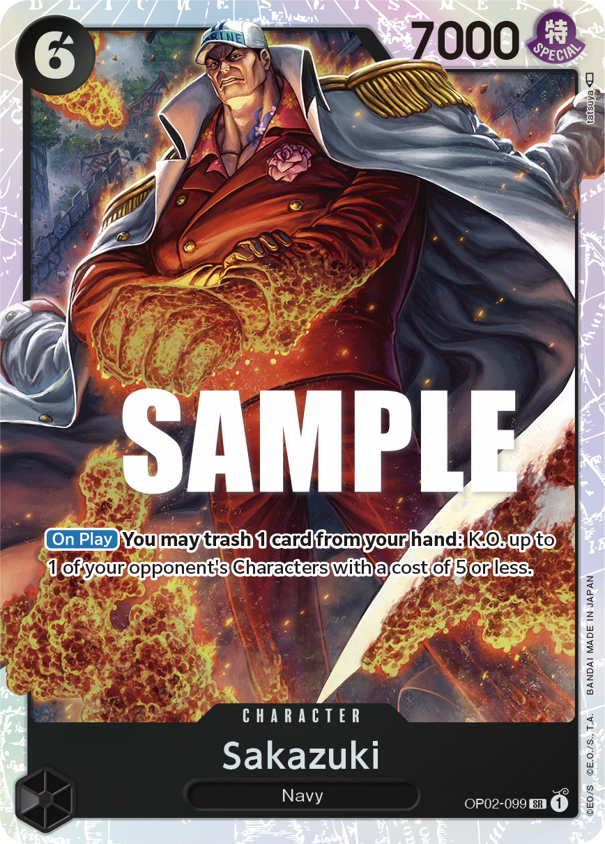 OP02-099 Sakazuki (SP)